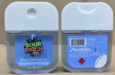 Label (Sour Patch Kids Hand Sanitizer Blue Raspberry01 Compressed)